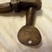 Vintage Two Numbered Cast Iron Handcuffs