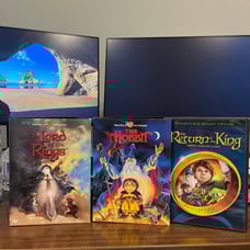 The Hobbit, Lord Of The Rings, Return Of The King Animated Trilogy (3 DVD Lot)