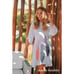 NWT✨T. ZOVICH Tunic Top White/Feathers L