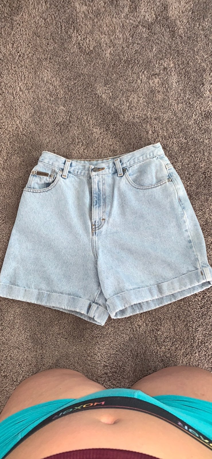 Vintage mom fit high wasted jean short
