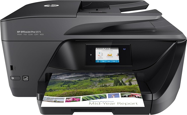 HP OfficeJet Pro 6975 Thermal Inkjet Printer (J7K36A)