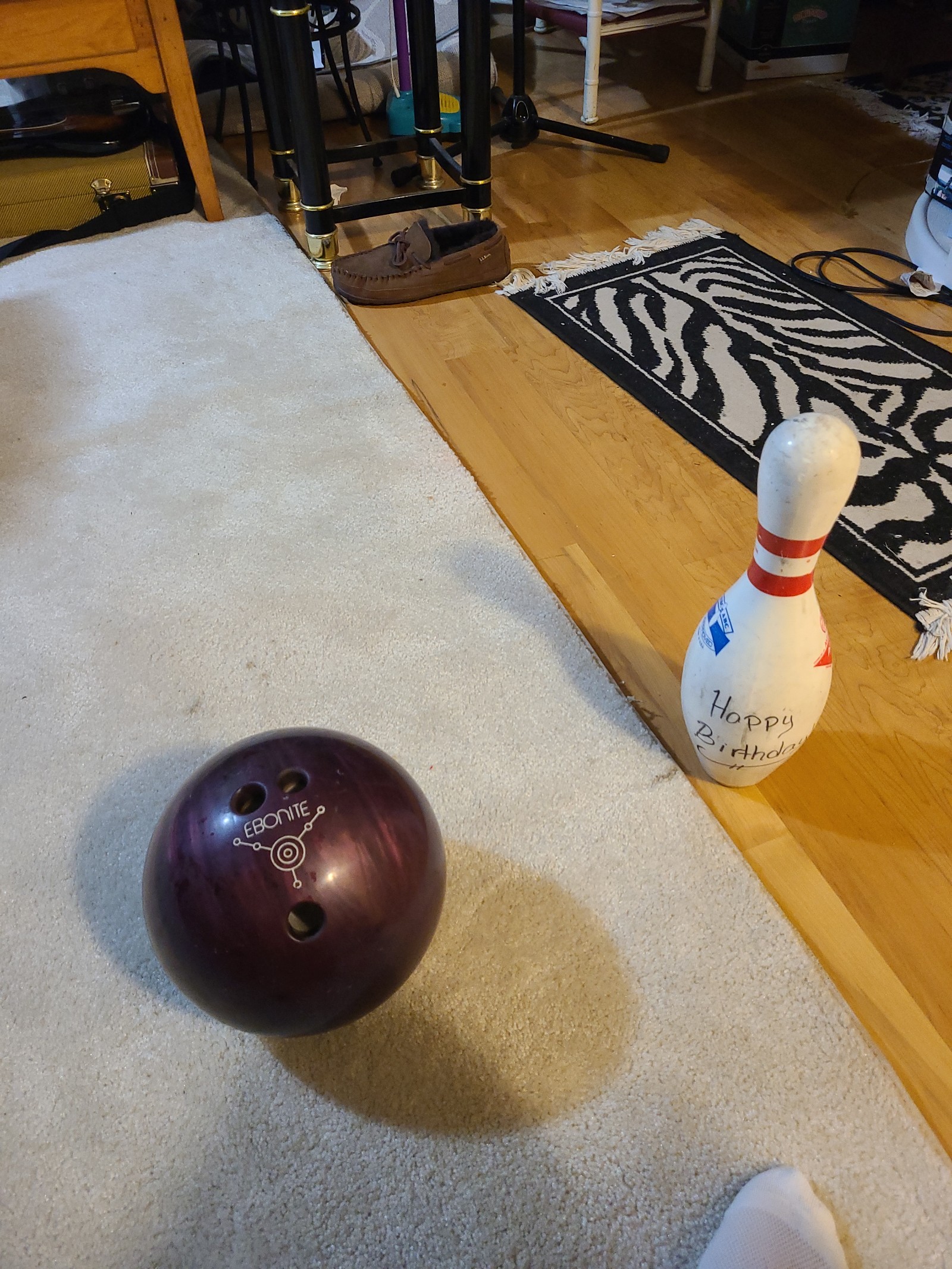 Bowling Ball and pin