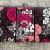 Vera Bradley Mocha Rouge Tote and Wallet NWT