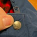 90s LL Bean flannel lined hooded coat blue parka 4 pocket long jacket bater stat