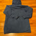 90s LL Bean flannel lined hooded coat blue parka 4 pocket long jacket bater stat