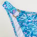 Lilly Pulitzer Kylen Bikini Bottom Ring Detail at Right Side Floral Blue/Pink