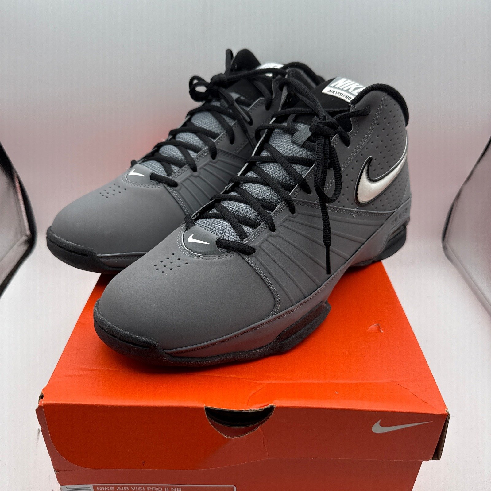 Nike Air Visi Pro II NB Mens Shoes Size 11 Gray NIB 454171 001