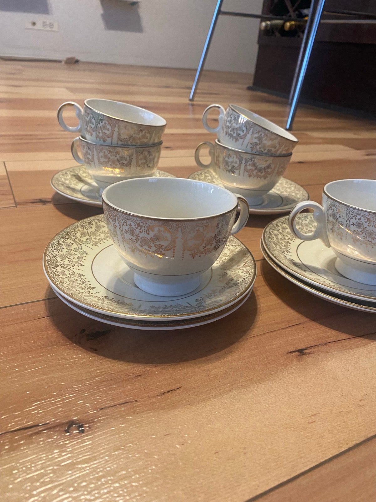 Taylor smith vintage China teacup and saucer set
