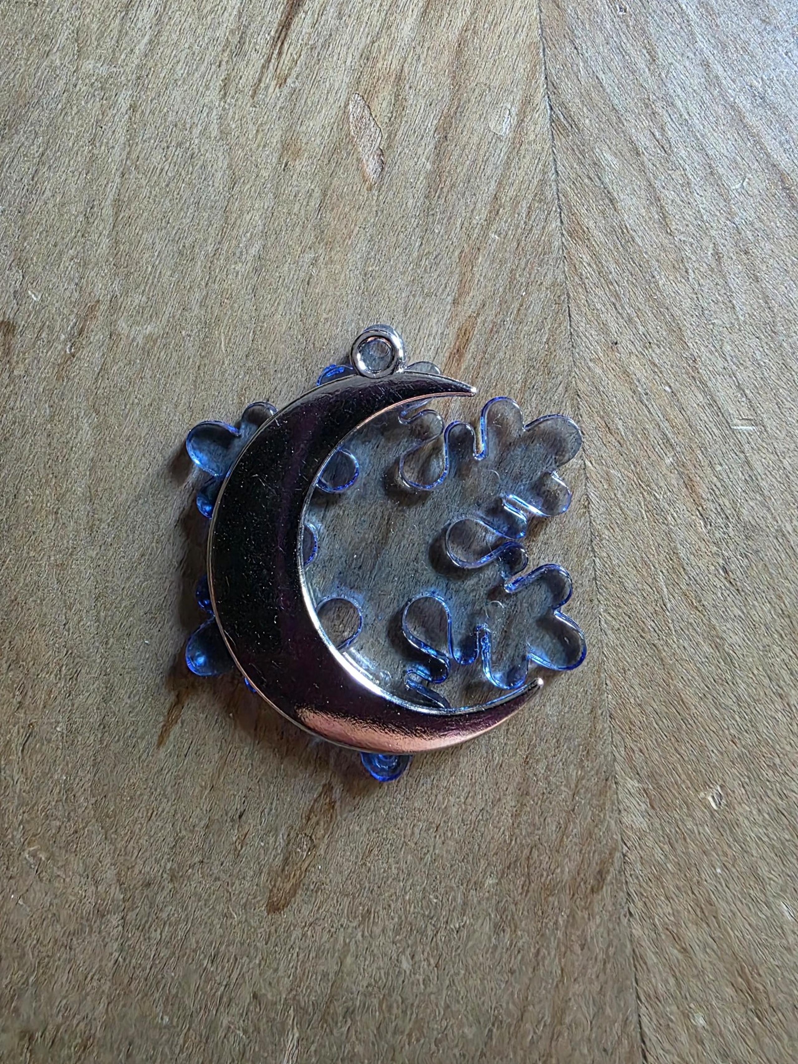 Luna Snow Cosplay moon and snowflake PENDENT ONLY