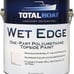 TotalBoat Wet Edge Marine Topside Paint for Boats Fiberglass (White) 1 Gallon