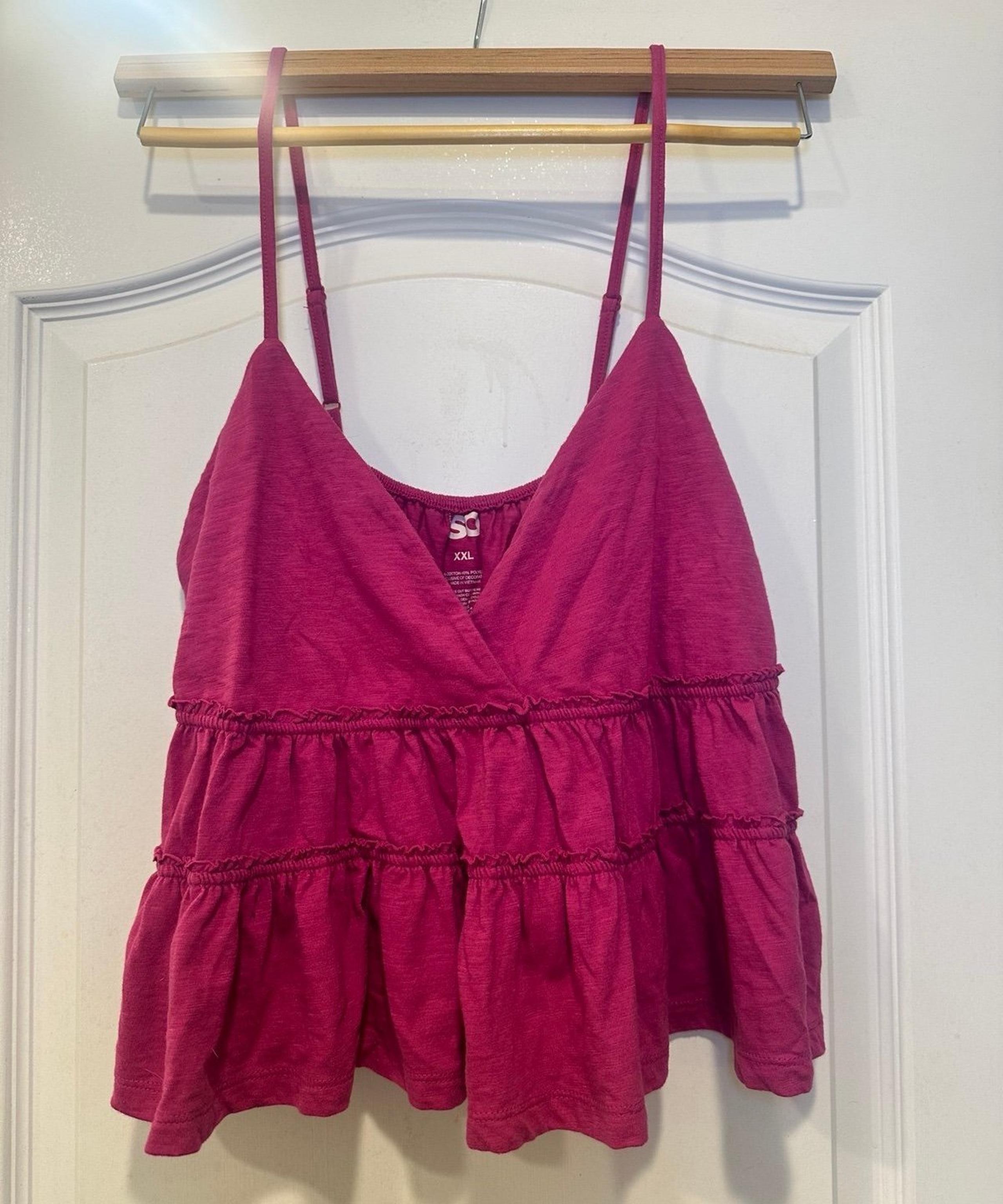 Cropped Spring Flowy Tank Top