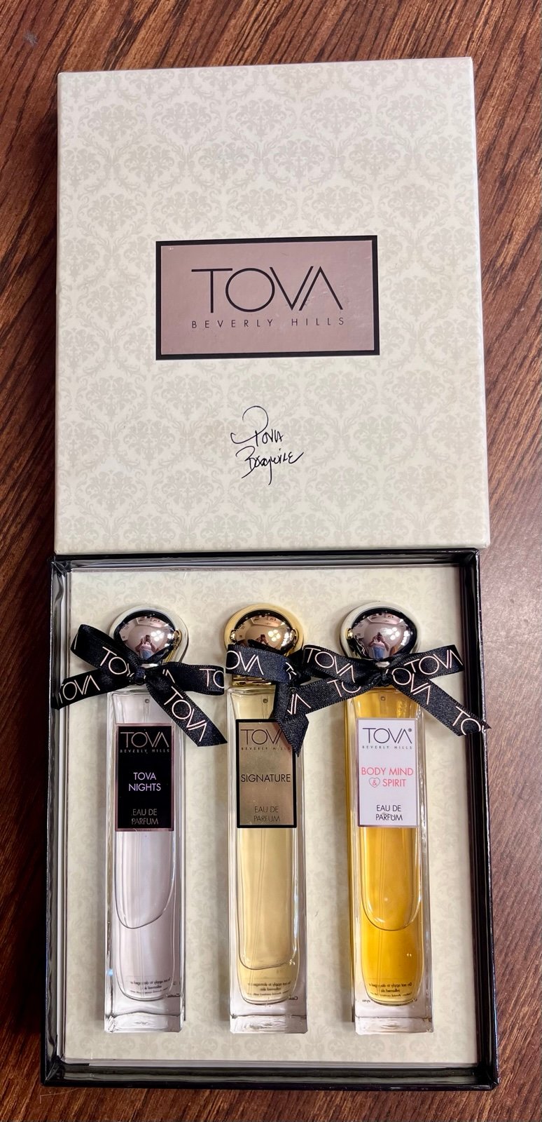 Tova NIGHT/SIGNATURE/MIND, BODY & SPIRIT 1.7oz EDP Perfume 3PC Gift Set- 85-90%
