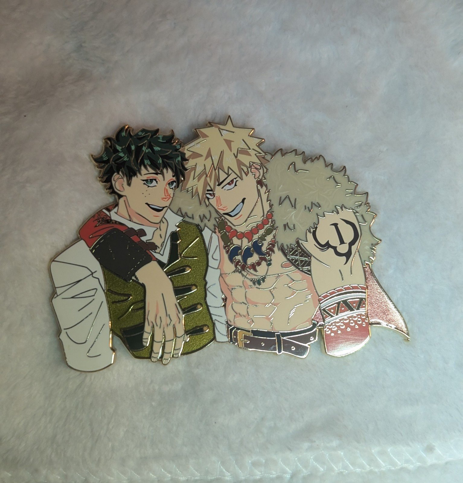 Bakugo Deku Fantasy MHA pin