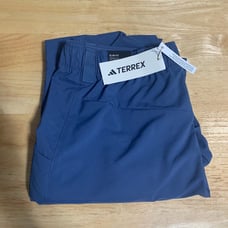 Adidas Terrex Multi Woven Hiking Wonder Steel Slim Fit Pants HZ9051 - Men’s 34”T