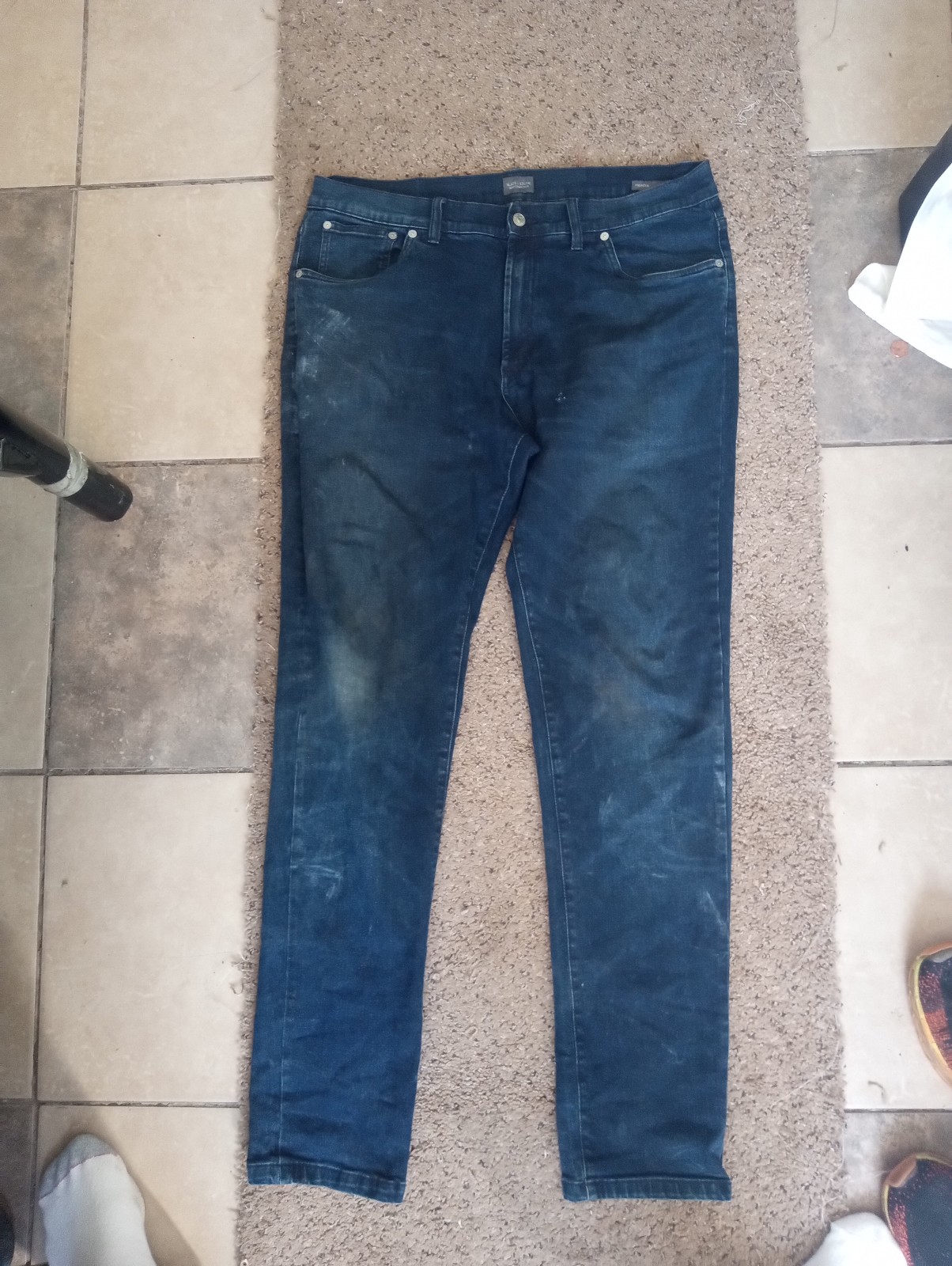 Slate & Stone 36x32 Mercer Skinny Jeans Like New Selvedged Denim
