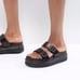 Dr. Martens Myles HDW Leather Sandals Slides Black