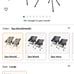 2 large, lightweight compact camping chairs-black mesh