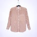 AYR The Deep End Women's Button Down Shirt Aperitif Stripe Casual Women's S