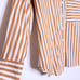 AYR The Deep End Women's Button Down Shirt Aperitif Stripe Casual Women's S