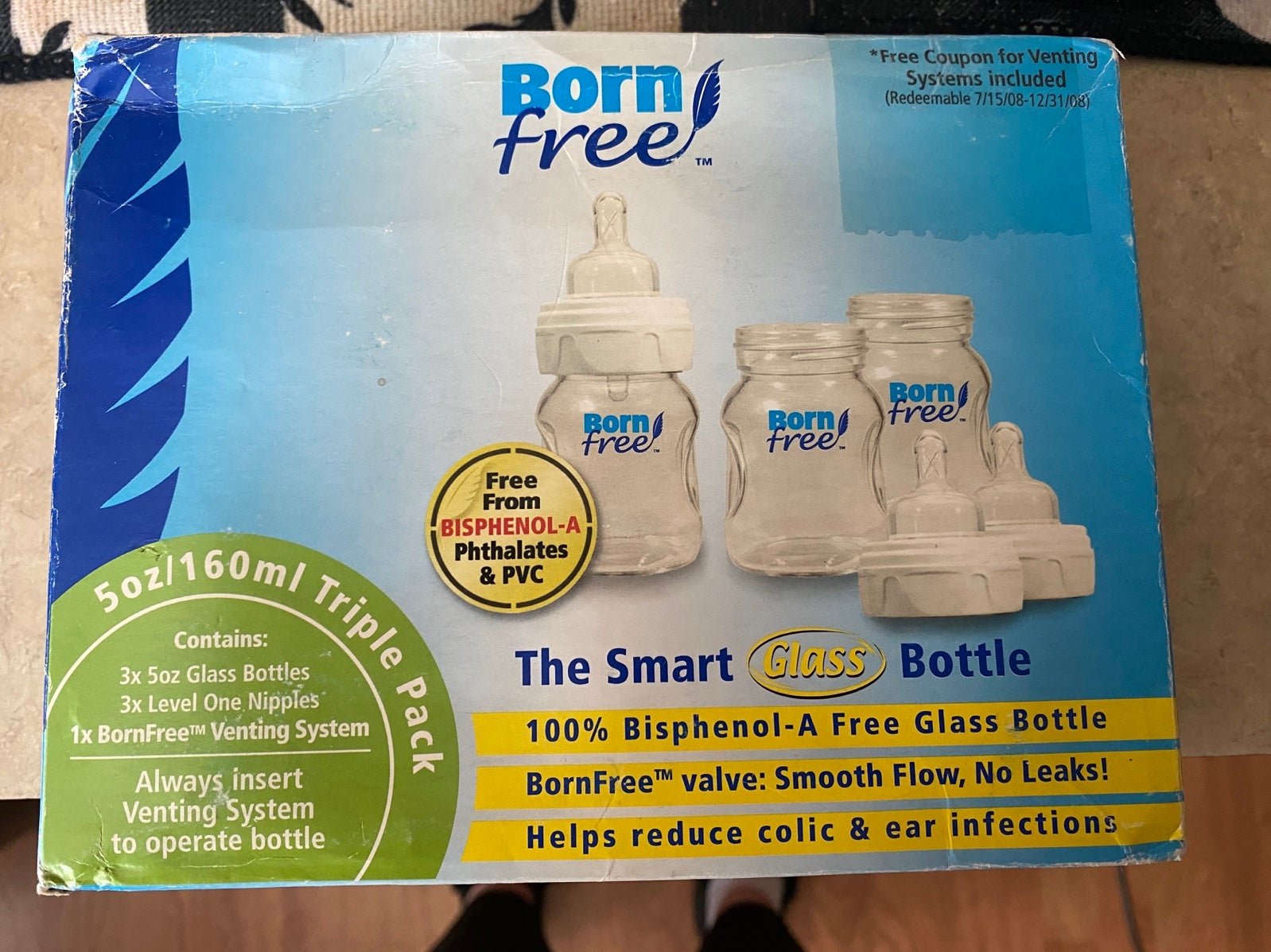 Born Free Smart Glass Bottle Set