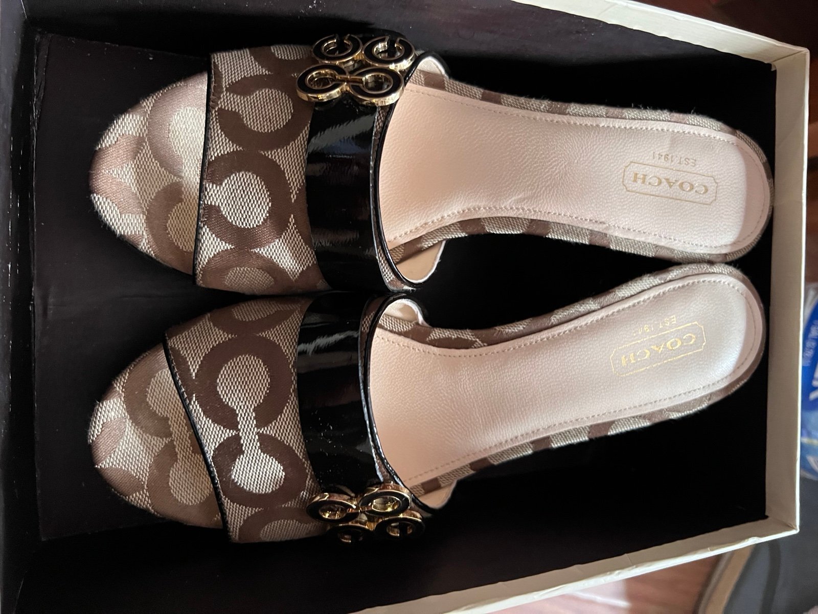 vintage Coach heels