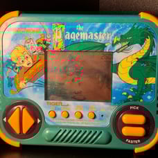 1994 Tiger Electronics The Pagemaster Hand Held Game USED