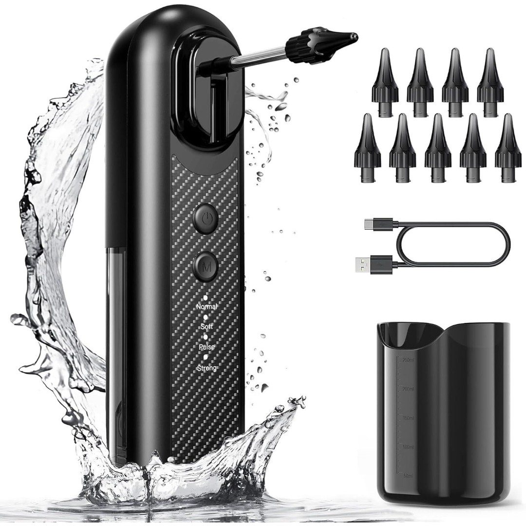Ear Wax Removal Electric Ear Cleaning Kit Black Sealed - E60