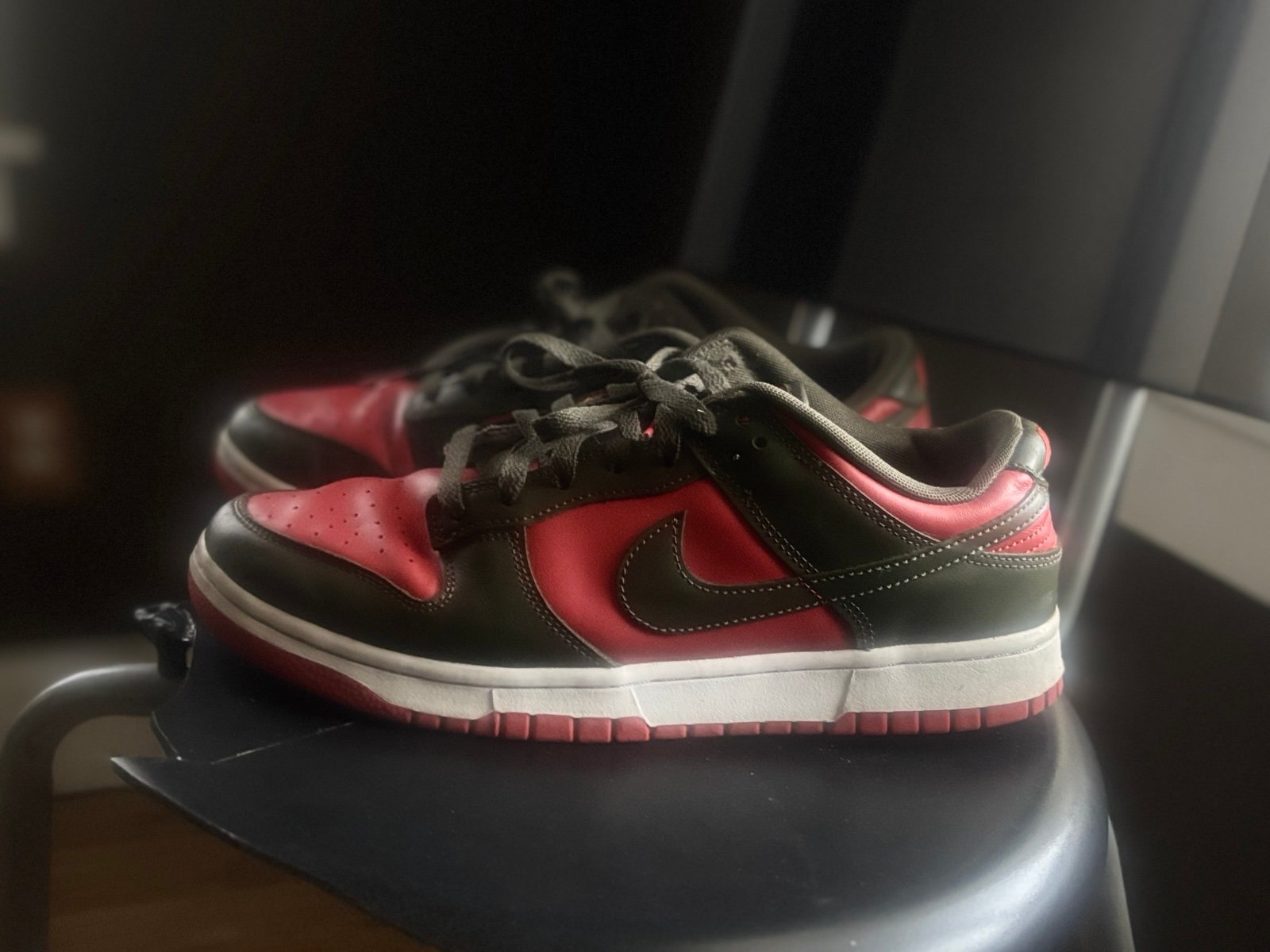 Nike dunk low mystic red cargo khaki