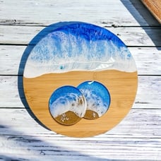 Cheese board handmade