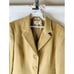 Talbots Womens 10P Camel Hair Three Button Blazer Suit Coat Jacket Brown