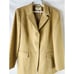 Talbots Womens 10P Camel Hair Three Button Blazer Suit Coat Jacket Brown
