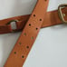 Tan Leather Belt. (Size/ 39inch)