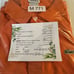 Lacoste Men's Polo Shirt 8 Orange Croc 100% Cotton Short Sleeve Collared M771