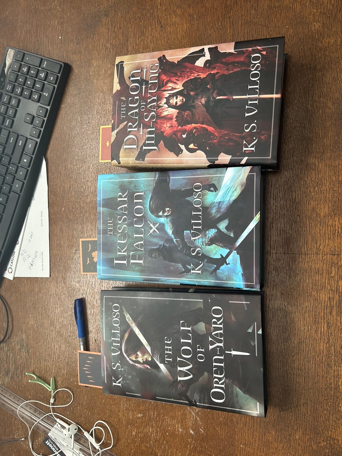 The Wolf Queen Chronicles signed and numbered