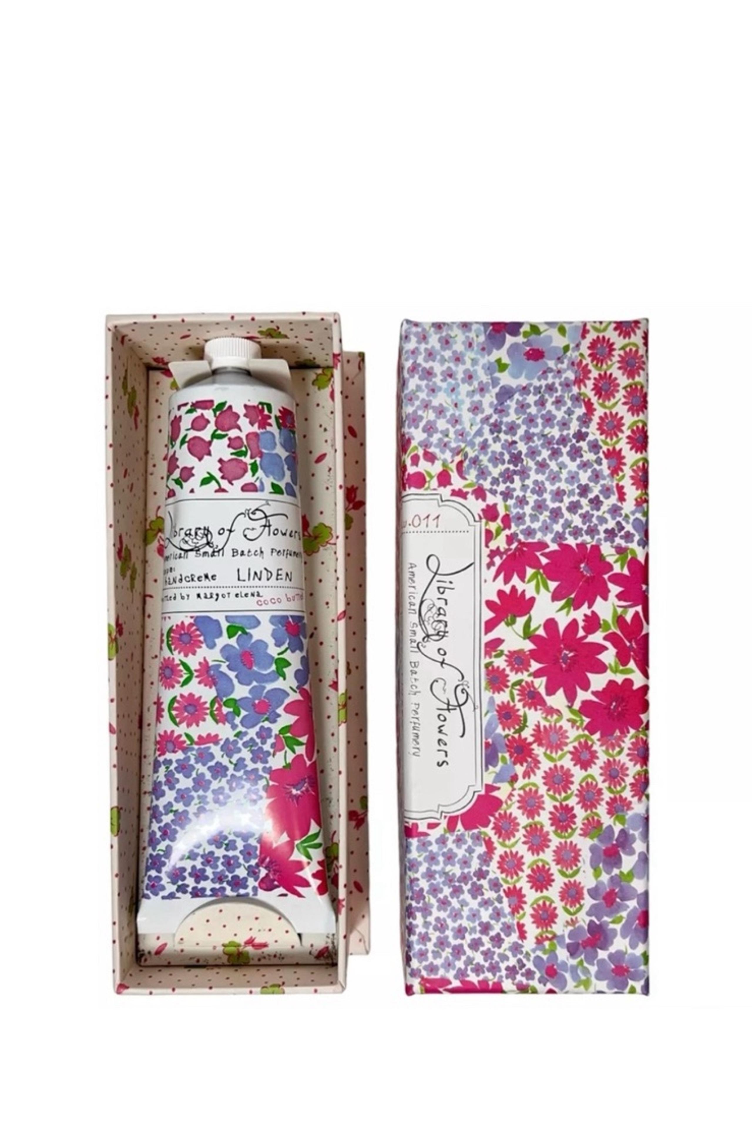 - Library of Flowers Linden Hand Creme, 2.3-oz.