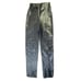 Vintage Leather High Rise Distressed Skinny Moto Pants Womens 6