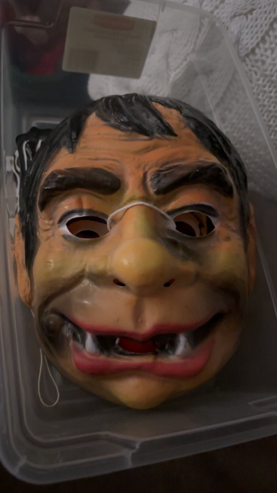 1960s Ben Cooper Monster Cousin Eerie Vintage Mask