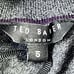 Ted Baker Women's Turtleneck Sweater Size 5 US 10-12 Grey Wool Cashmere Blend