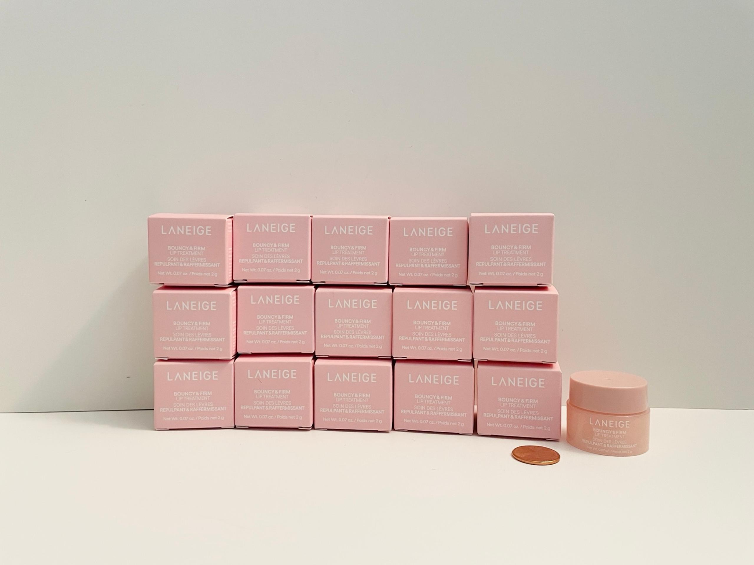 15 LANEIGE Bouncy & Firm Lip Treatment 0.07 oz 2g Travel Mini
