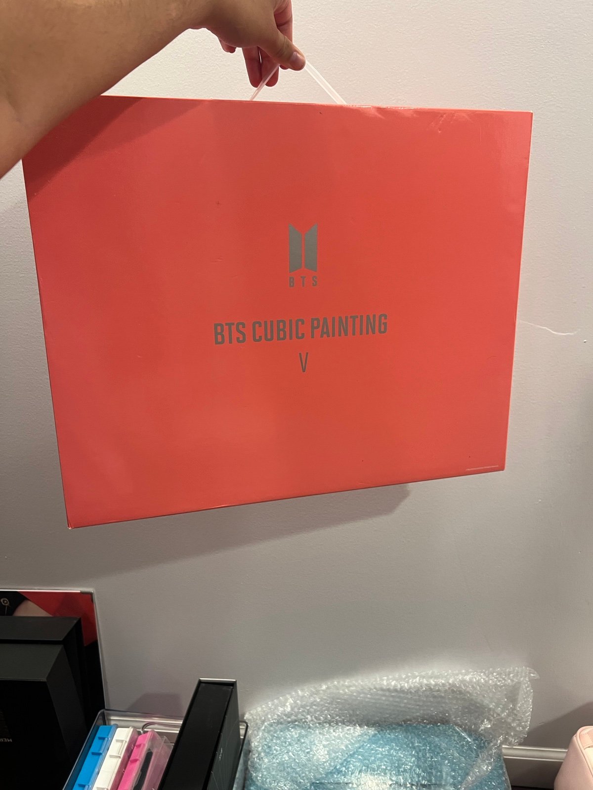 BTS V Cubic Painting