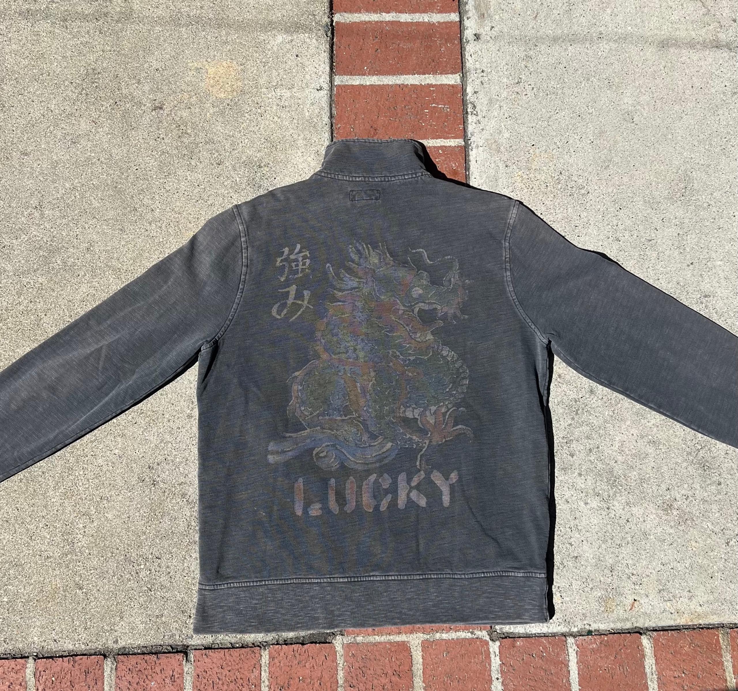 Y2K TYPE LUCKY ZIP UP JACKET