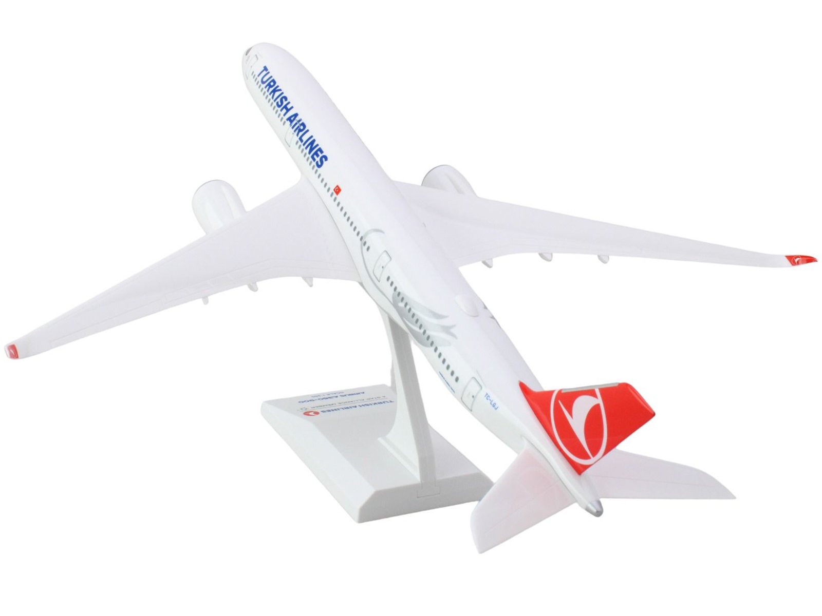 Airbus A350-900 Commercial Aircraft Turkish Airlines (TC-LGJ) White with Red T