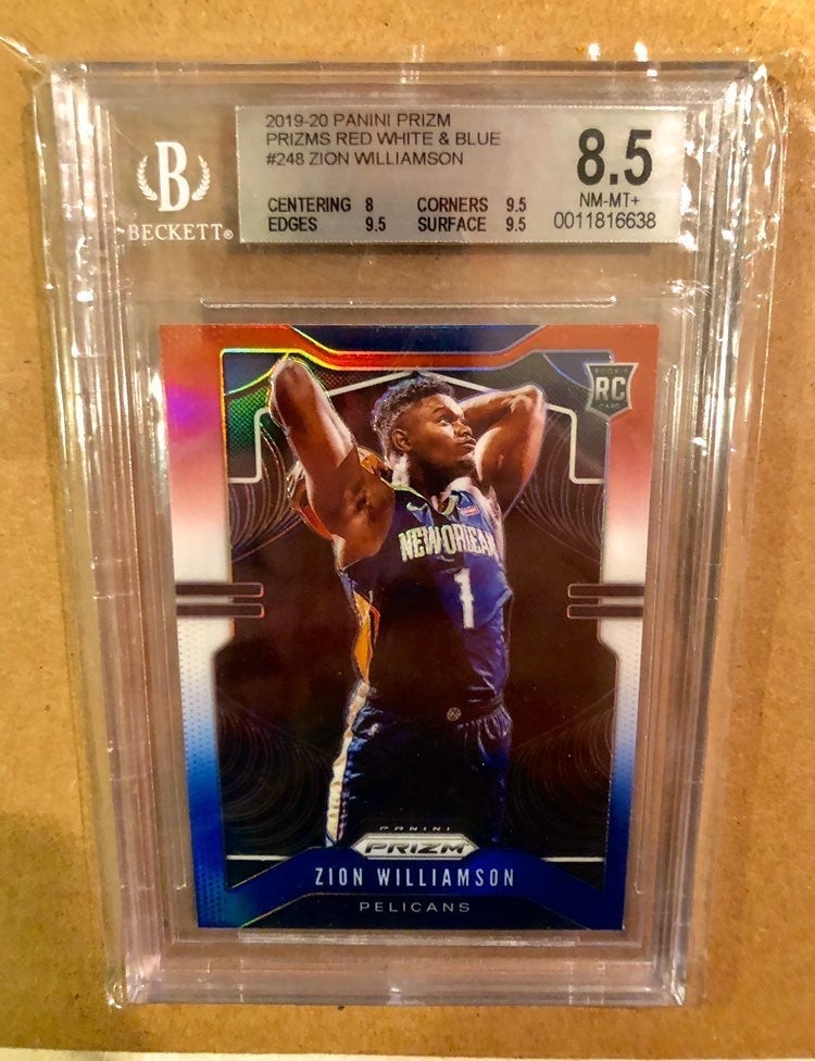 2019/20 Panini Prizm Zion Williamson RC