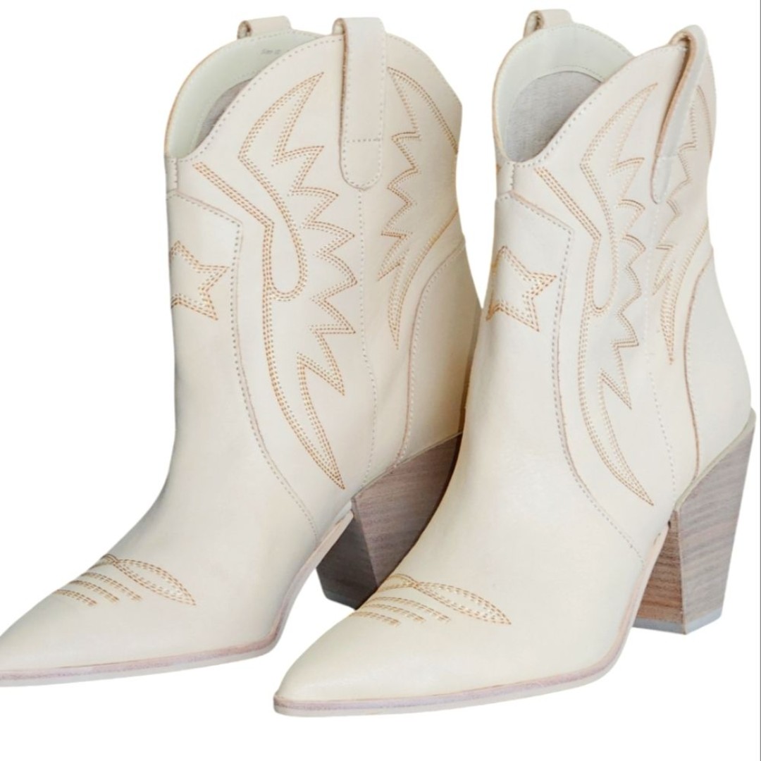 Dolce Vita Ginni Western Cowboy Boots Women 10 Block Heel NWOB