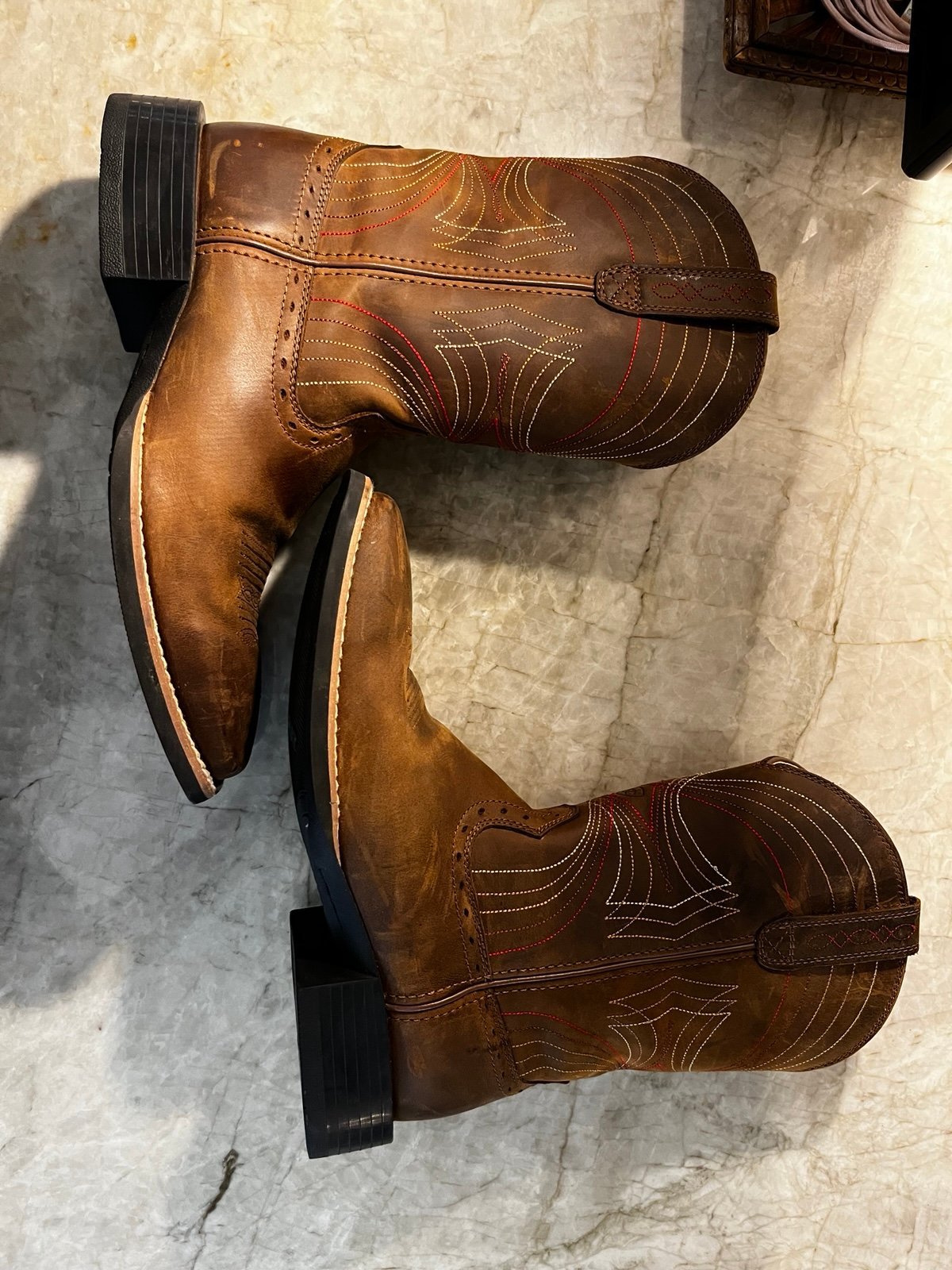 Ariat sport wide square toe boots
