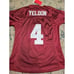 NWT Nike Alabama Crimson Tide Football TJ Yeldon Jersey #4 Size Youth Large