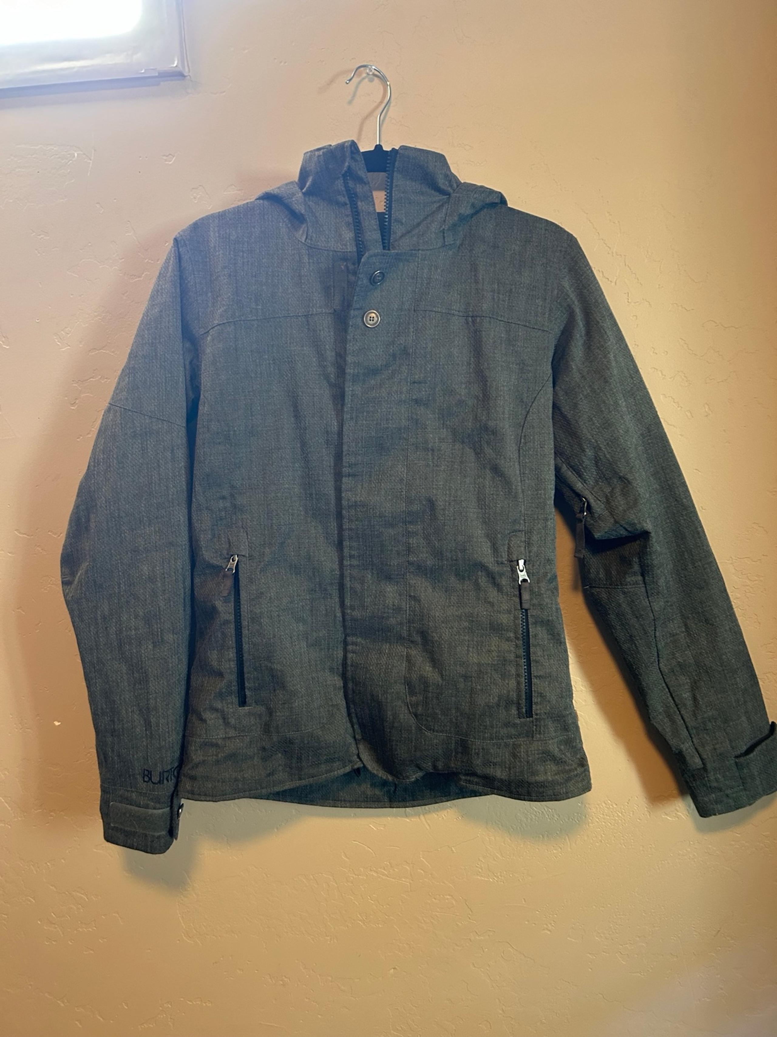 Gray Burton dry ride winter coat size s