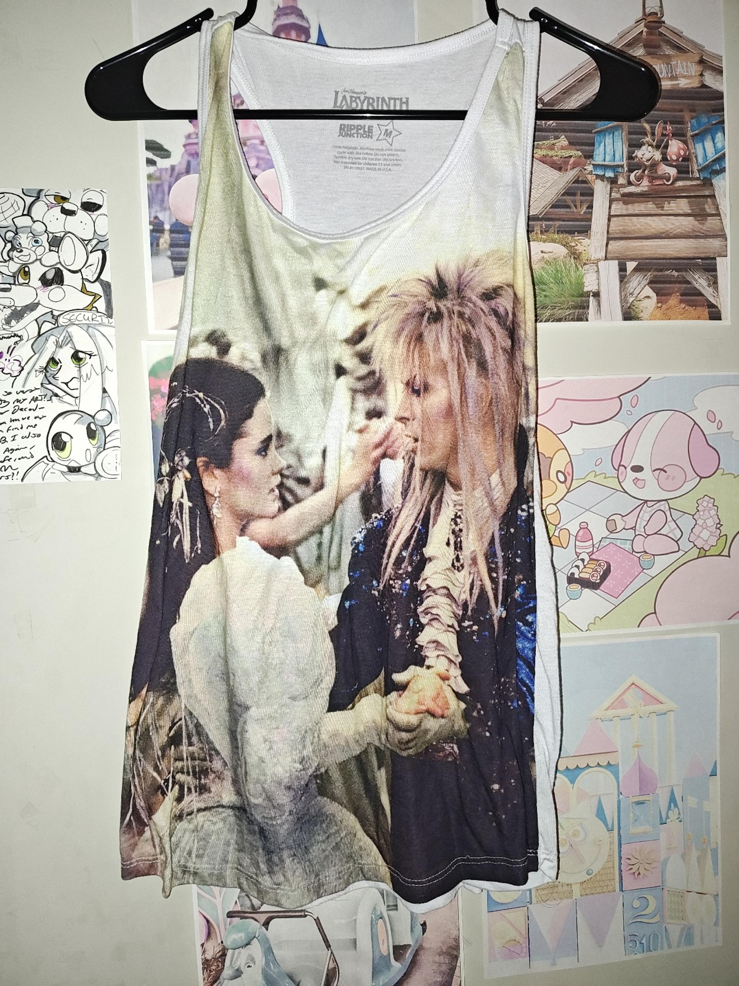 Hot Topic Labyrinth Women's Tank Top Size M