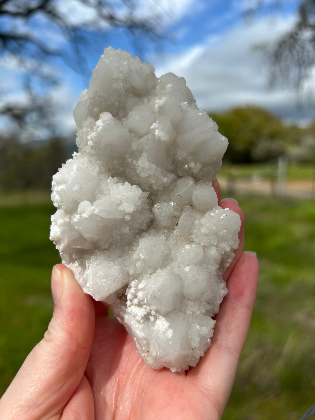 Druzy Calcite Cluster