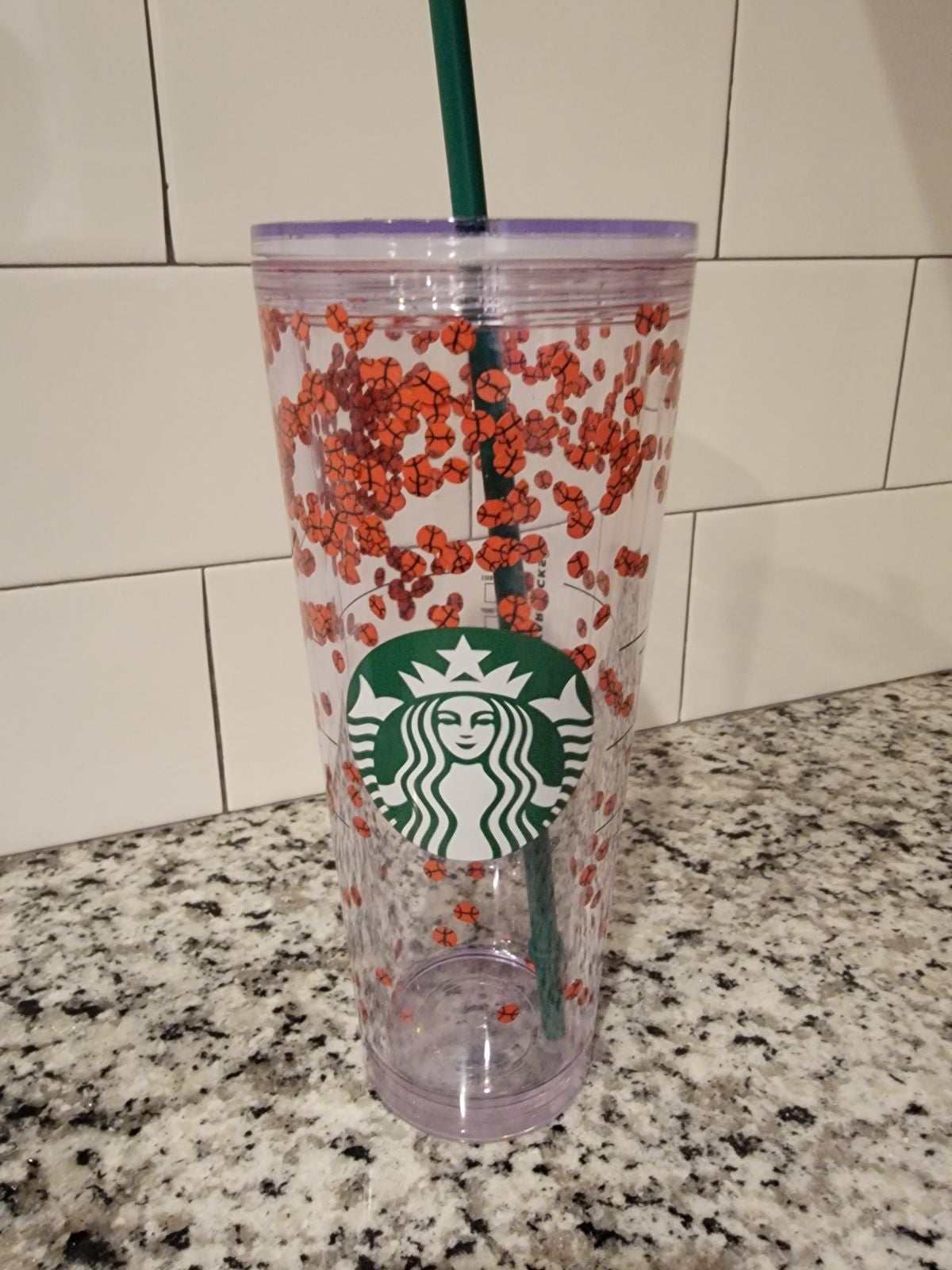 Starbucks 24oz Clear Double Wall